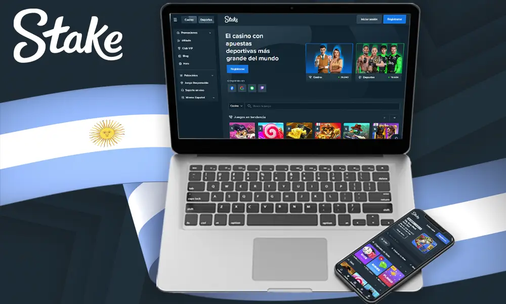Stake Argentina 2026 - Sitio de apuestas con criptomonedas y casino